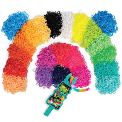Rainbow Loom: 11,000 Neon Bands AutoLoom Refill Mega Pack + AutoLoom Tool, 22 Bright Colors – Ultimate DIY Bracelet & Jewelry Making Kit for Kids 7+