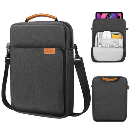 MoKo 15 Inch Laptop Sleeve Bag Fits MacBook Air 15" M2 2023, MacBook Pro 14" M2 2023, Galaxy Tab S9 Utra 14.6" 2023, Handle Carrying Case with Shoulder Strap, Indigo