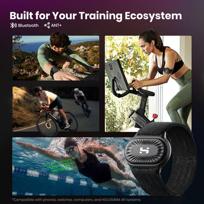 HandPlus Heart Rate Monitor, Comfort Training-Grade Optical Fitness Tracker, Advanced Optical HR with Zone Accuracy, 72h Offline Storage, Bluetooth & ANT+ for Fitness Training