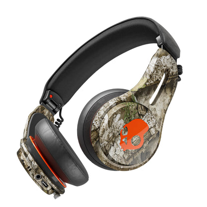 Skullcandy Icon ANC Wireless On-Ear Bluetooth Headphones, Active Noise Cancelling, 60 Hours Battery, Sweat Water Resistant, Foldable Durable Travel Ready, Microphone for iPhone Android - Realtree APX