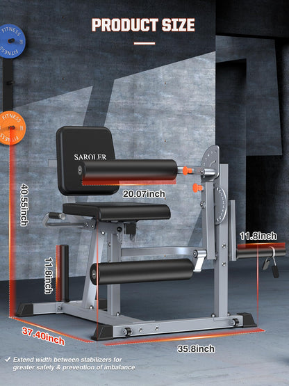 Leg Extension and Curl Machine, Lower Body Leg Press Machine,3-in-1 Home Gym Wrokout,Target Quadriceps and Hamstring Muscles