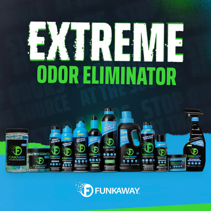 FunkAway Extreme Odor Eliminating Room Refresher AeroSpray, 6 oz., Odor Eliminating Room Spray Removes Musty, Stuffy, Stinky and Smelly Airborne odors