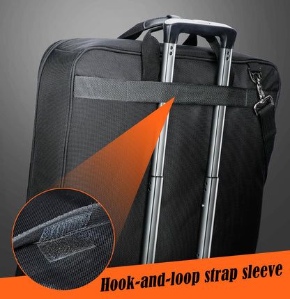 WELKINLAND 3-Suits Garment Bag for Travel with Toiletry Bag, 30L-Large Suit Carry On Garments Bag for Travels, 15-Pockets Suits Holder Travel Bags, Wrinkle-Free Suit and Dress Garment Bag for Travels