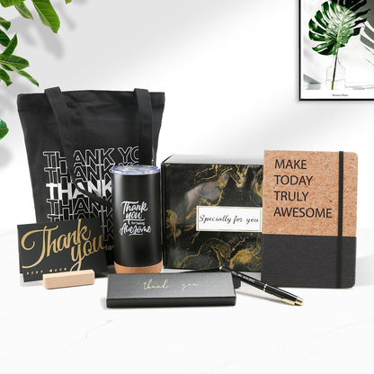 APRBOX Employee Appreciation Gifts Bulk Thank You Gifts with Thank You Cards for Women Men Work Gifts Office Gift Baskets for Social Worker Secretary Teacher Farewell Gift for Coworkers