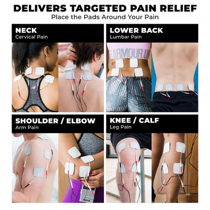 TENS 7000 Digital TENS Unit with Accessories - Muscle Stimulator Machine for Back Pain Relief, Sciatica, Neck, Nerve, Shoulder, Hip, Elbow, Muscle Pain Relief