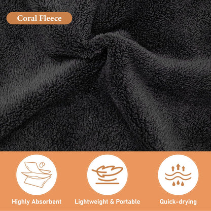 JZHLLA 70" x 30" Sauna Blanket Insert Towel, Reusable for Infrared Sauna Blankets, Quick-Dry Warm, Soft Absorbent Towel Cover for Home Spa, Gym, Pool and Portable Sauna Accessories