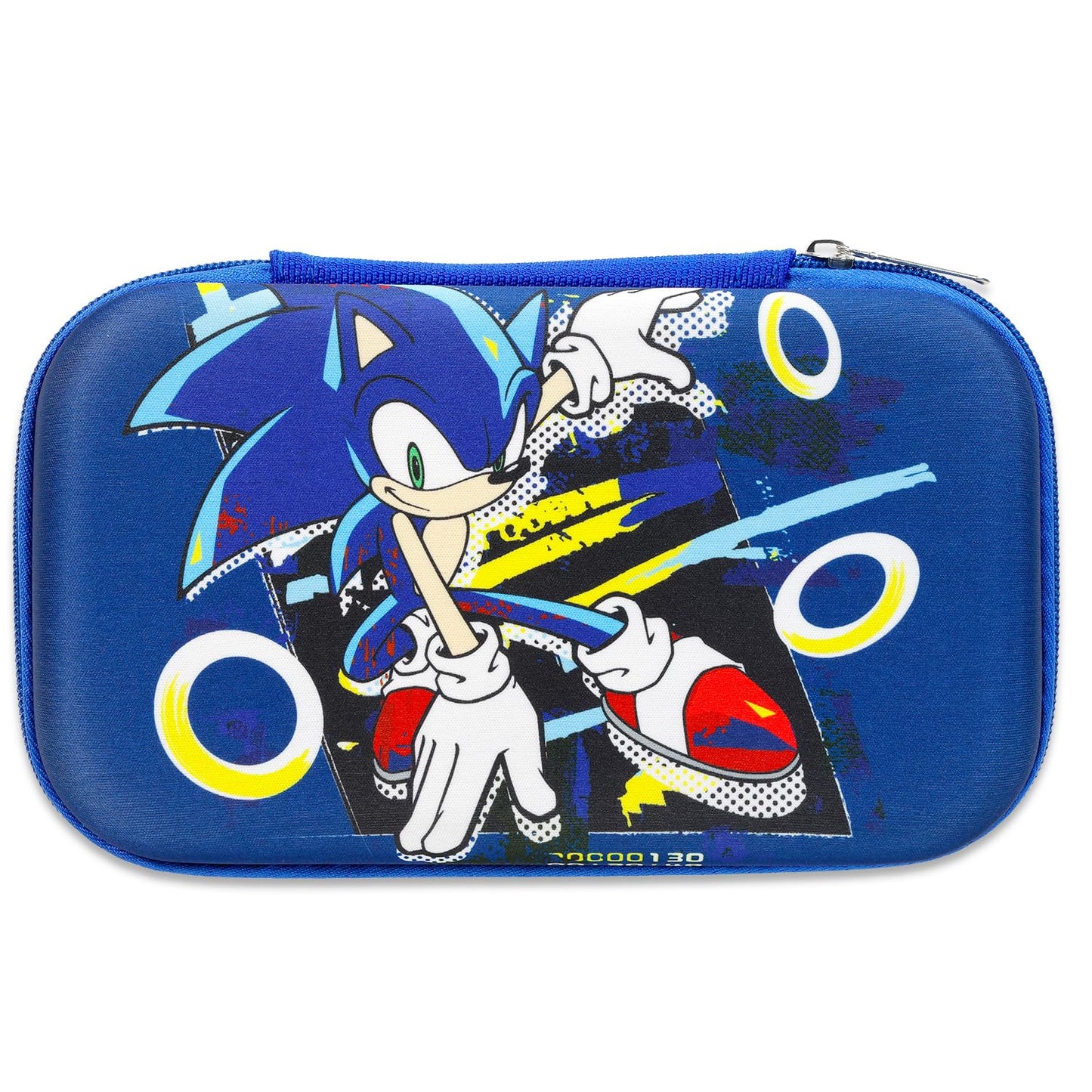 Sonic the Hedgehog Pencil Case for Kids, Boys - Bundle with Pencil Holder, Stickers, Bookmark, More | Sonic School Supplies Set