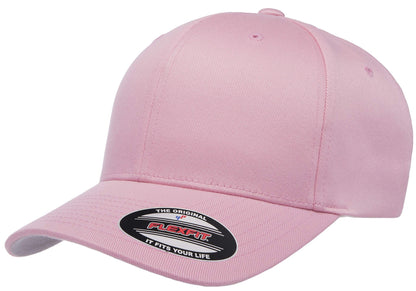 Flexfit Men's Athletic Baseball Fitted Cap Pink XL-XXL-strctured fit