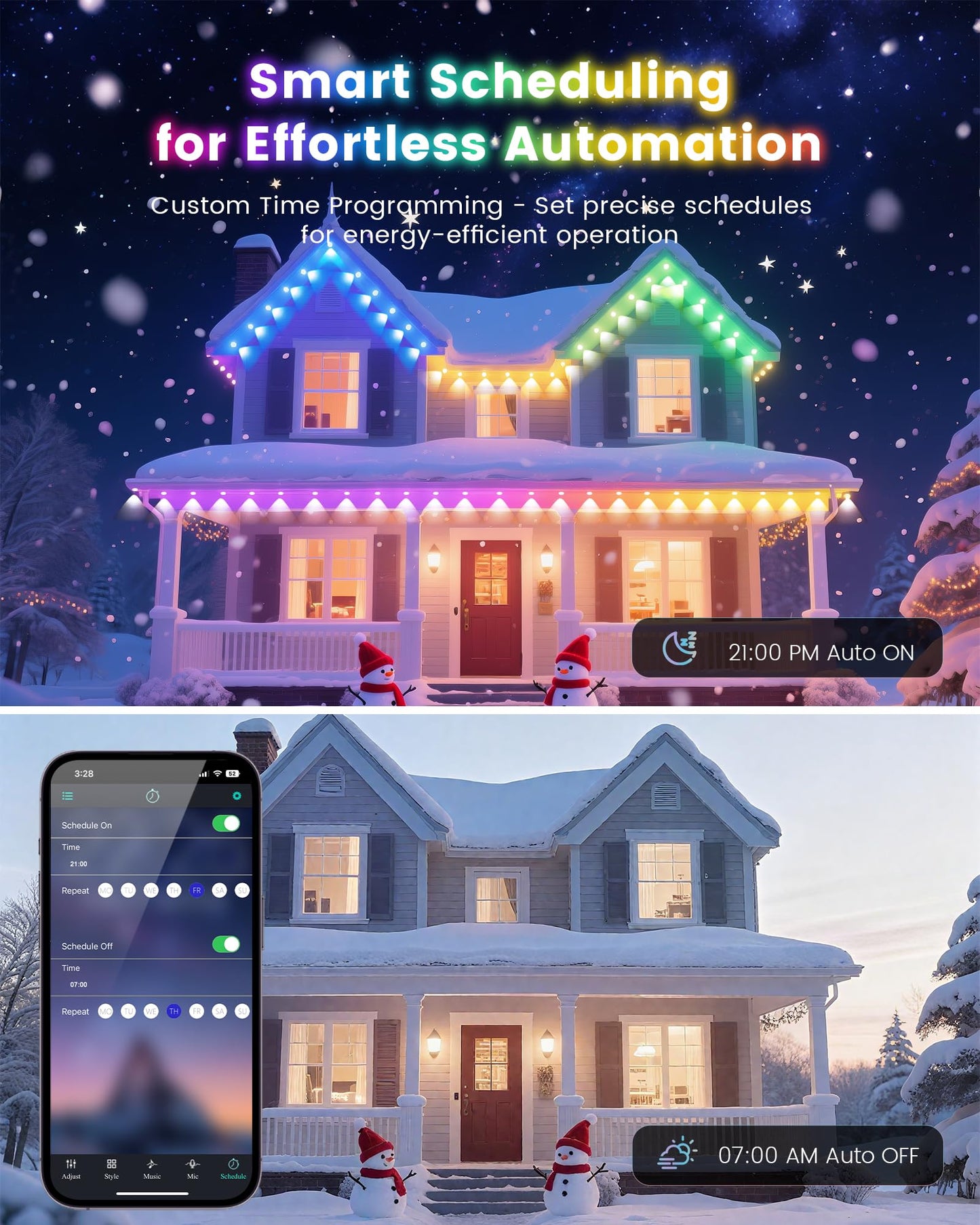 KISUFU 200ft RGB+CCT Permanent Outdoor Lights for House, 24V 60W IP67 Outdoor Ground Lights, 60-Pack Pathway Light for Valentine Christmas Garden Yard Walkway