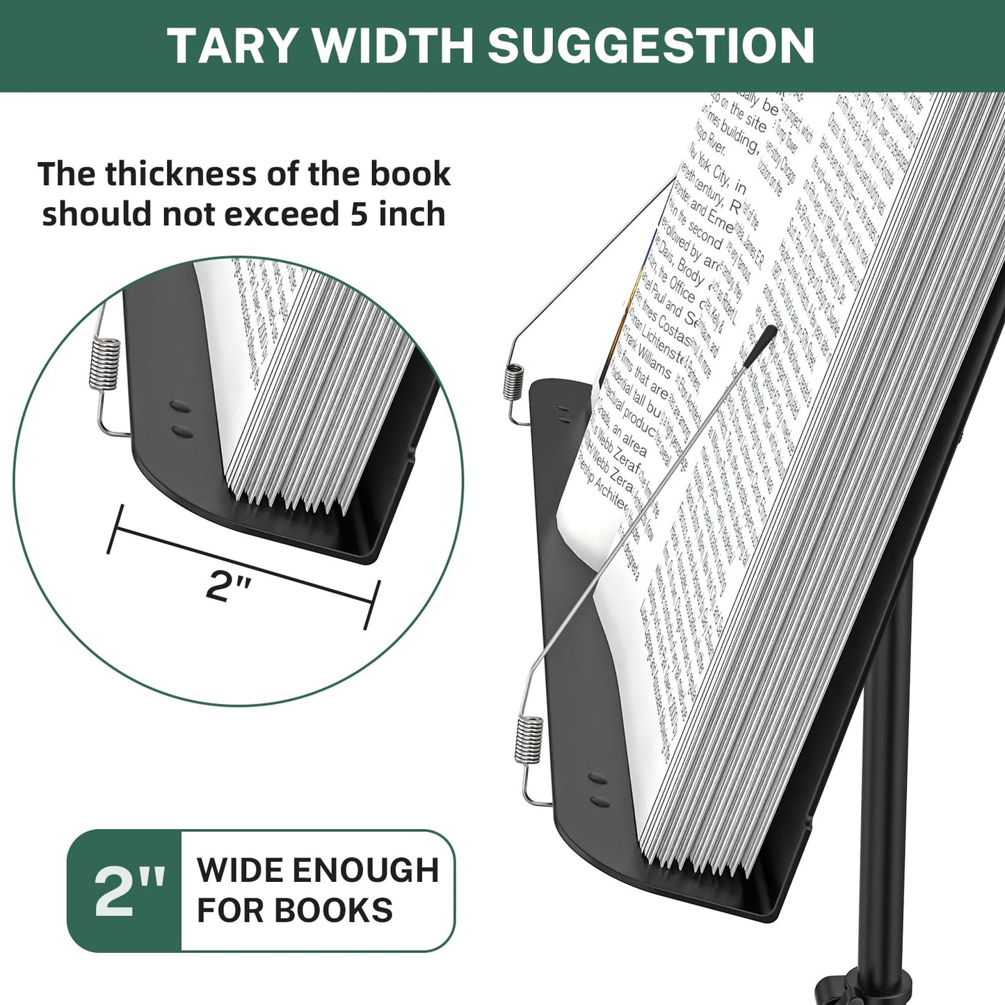 GLEAM Sheet Music Stand - Full Metal with Carrying Bag, Phone Holder, Sheet Music Folder and Clip, 5 in 1 Desktop Book Stand - Black