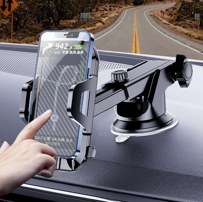 Phone Holder for car, Car Phone Holder Mount with Upgraded Metal Hook Clip for Air Vent, Car Mount Smartphones Holders