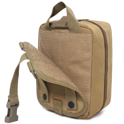 Honestptner Molle Pouch, Sturdy 600D Nylon Tactical Medical Pouch,Rip-Away EMT First Aid Pouch (Bag Only)