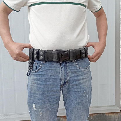 Tactical Duty Belt Keeper - Nylon Double Snaps for 2"-2.25" Belts | Police Accessories