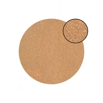 Dainty Home Marble Cork Place Mats Round Rose Gold 15"x15" Set of 2 Washable Placemats Heat Resistant Placemats Non Slip Table Placemats