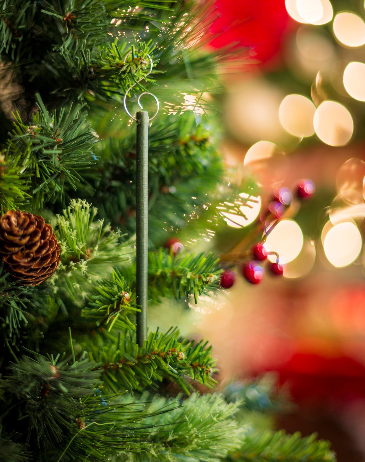 Scentsicles White Winter Fir Scented Christmas Ornaments with Hooks