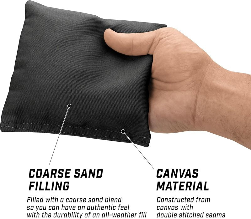 Classic Cornhole Bean Bags Set of 4 | 16 Colors Available - Regulation All Weather Design