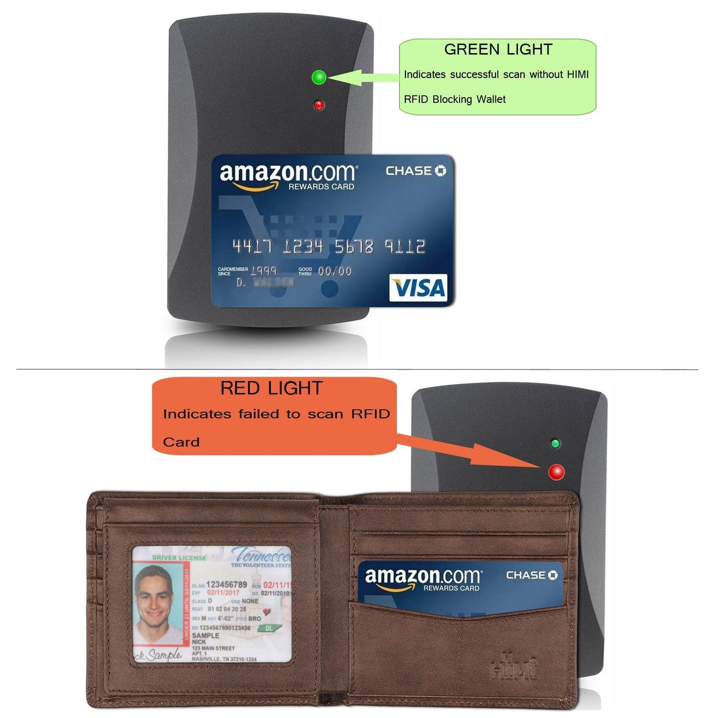 Wallet for Men-Genuine Leather RFID Blocking Bifold Stylish Wallet With 2 ID Window (Coffee-galaxy)