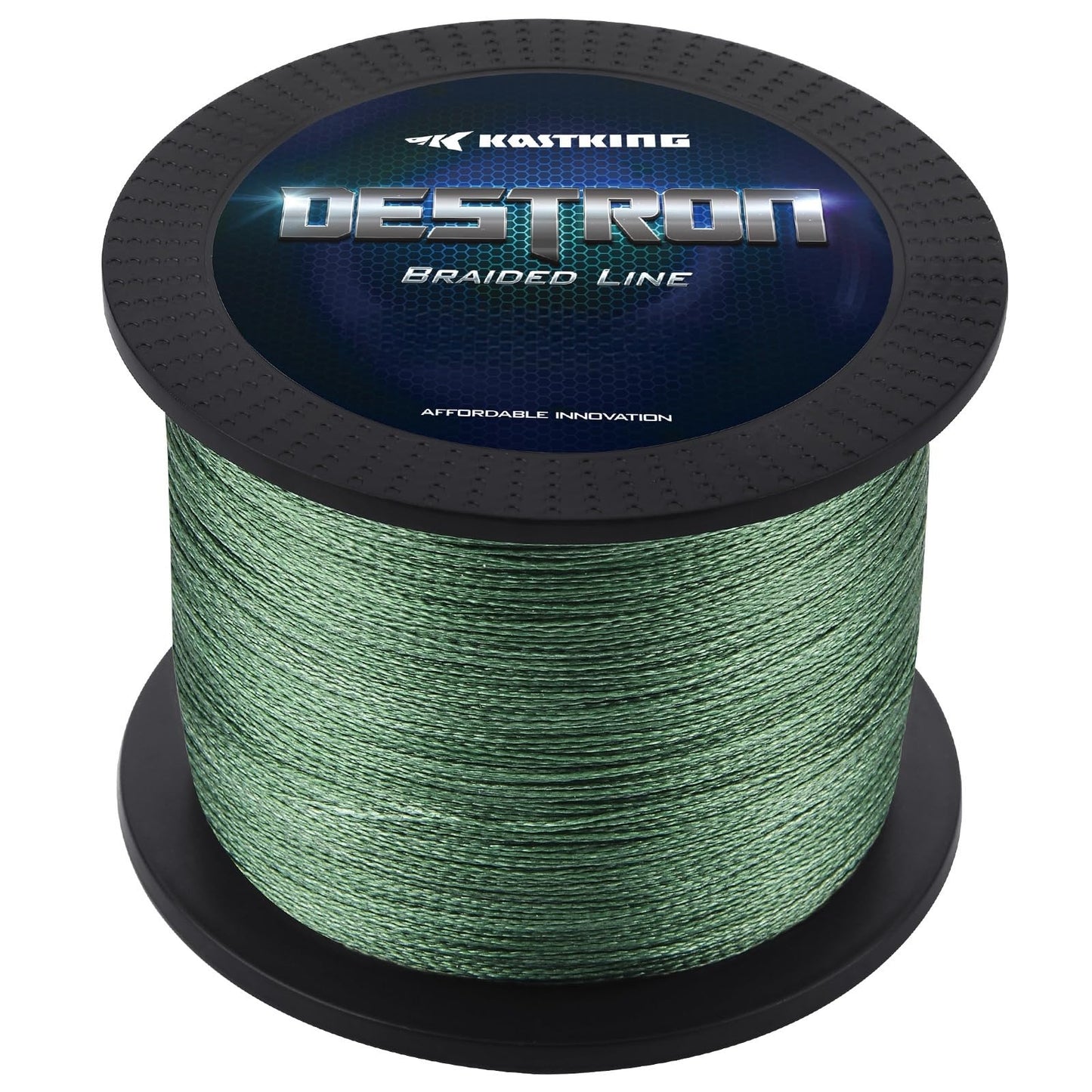 KastKing Destron Braided Fishing Line, Moss Green , 300 yds-65lb-0.42mm