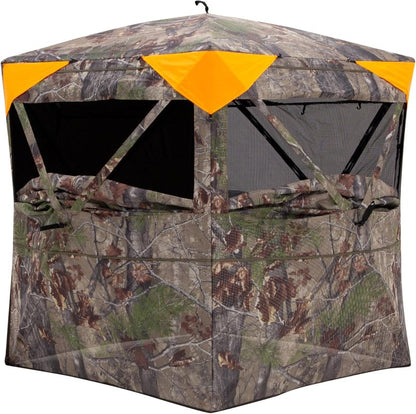 Barronett Blinds® Insight See-Through Hunting Blind - Silent Shooting Windows, 71” x 71” x 68”