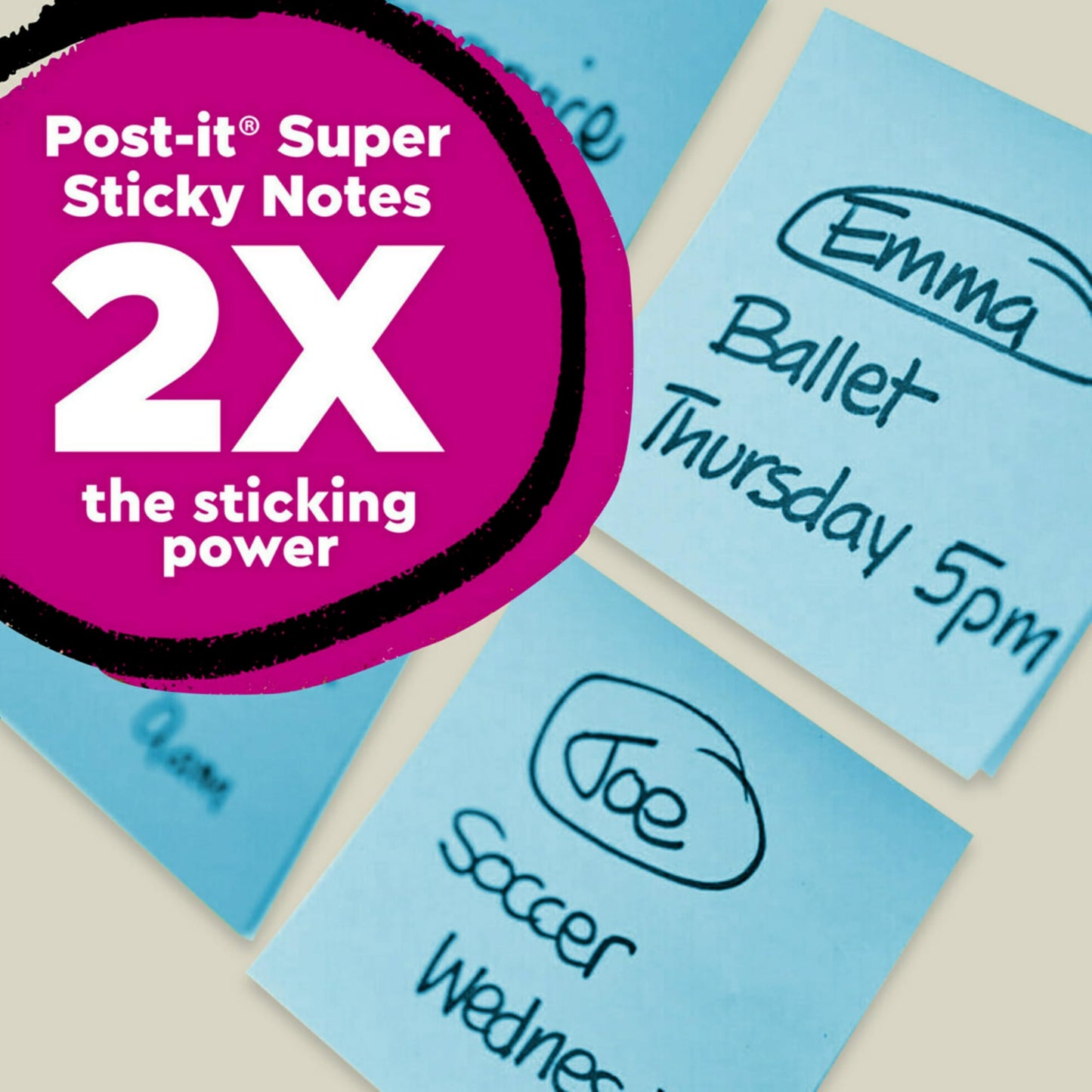 Post-it Super Sticky 100% Recycled Pop-up Notes, 3 in. x 3 in., 70 Sheets, 6 Pads, Oasis Collection, School Supplies and Office Products