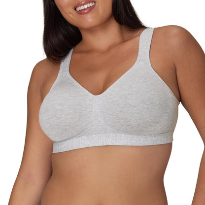 Playtex Women's 18 Hour Ultimate Lift Wireless Stretch Cotton Full-Coverage T-Shirt Bra