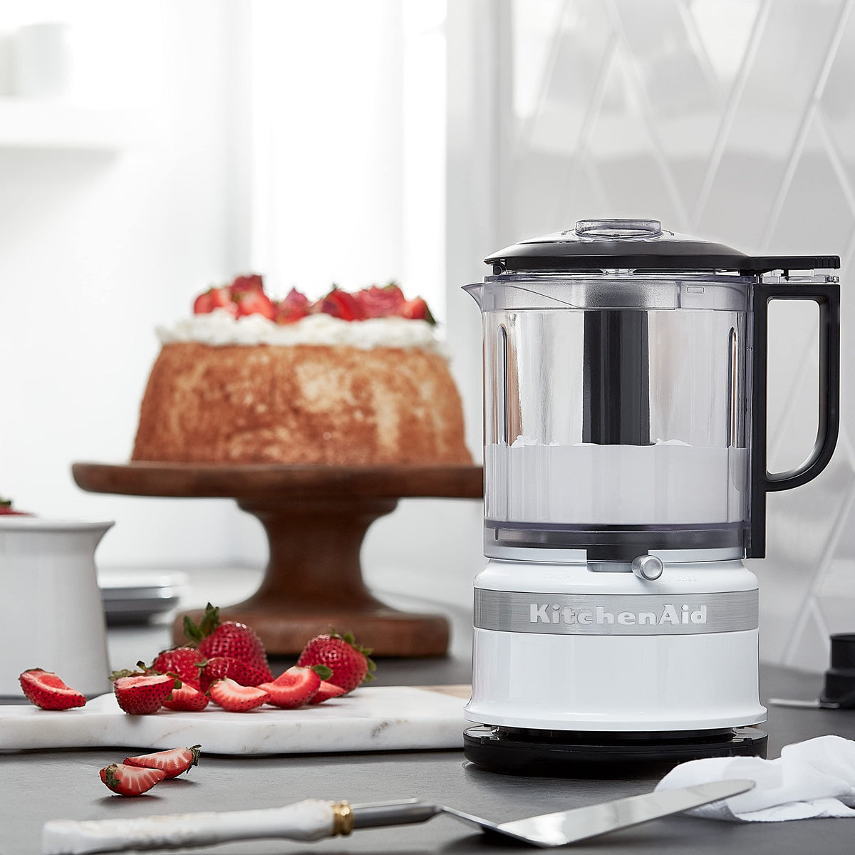 KitchenAid 5 Cup Food Chopper KFC0516ER, Empire Red