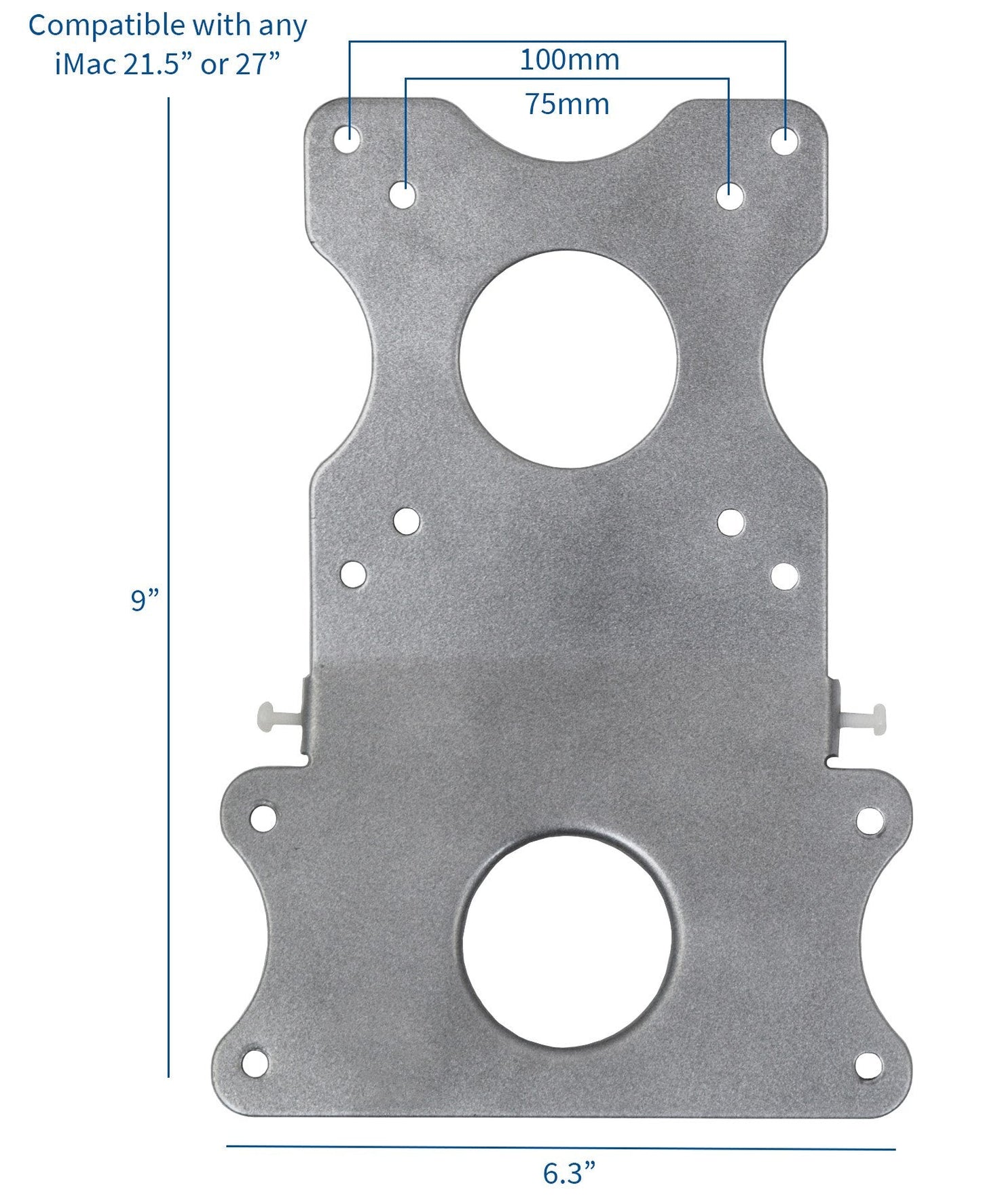 VIVO Adapter VESA Mount Kit, Bracket Set for Apple 21.5 inch and 27 inch iMac, Late 2009 to 2020 Models, LED Display Computer, Stand-MACB