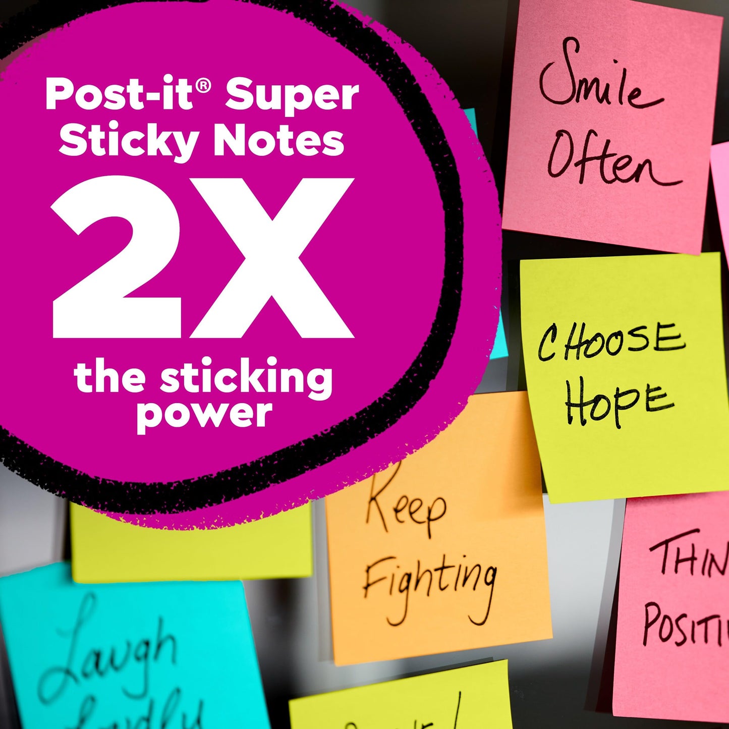 Post-it Super Sticky Notes, 1 Cube Note Sticky Notes Pad, 3 x 3 in., School Supplies and Oﬃce Supplies, 2X the Sticking Power, Neutrality Collection