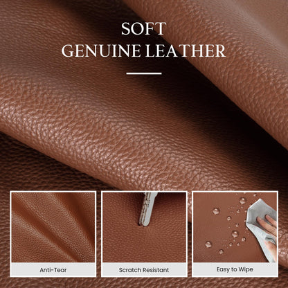 befen Deep Brown Vintage Leather Tote Bag for Women Medium, Soft Satchel Handbag Designer Style Purse