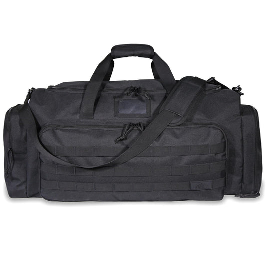 APRILBAY Super Quality 60L Large Duffel Travel Bag Luggage Foldable Bag Cargo Sport Gear Equipment Skiing Hardware Bag Heavy Duty& Durable(Black)