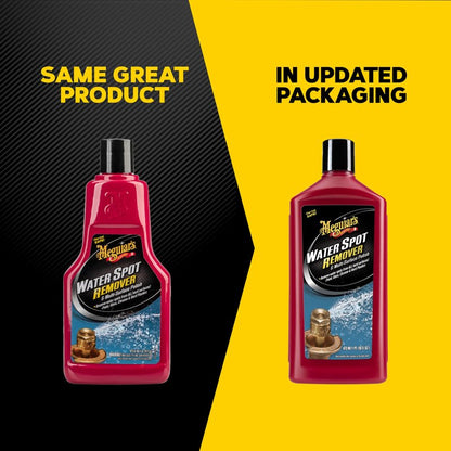 Meguiar's A3714 Water Spot Remover - Water Stain Remover and Polish for All Hard Surfaces,16 oz