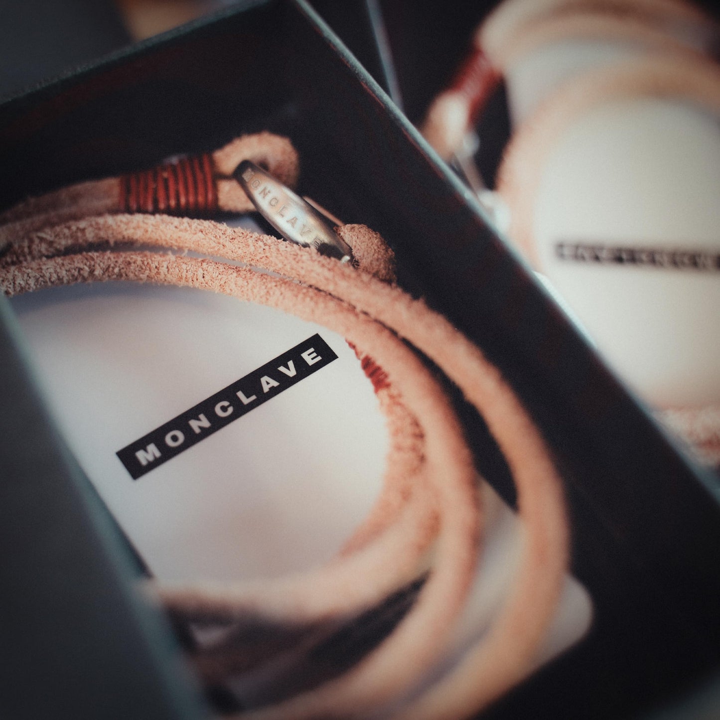 MONCLAVE Genuine Suede Leather Double Wrap Bracelet, Minimalist Unisex Wristband, Matte Finish Clasp, Premium Eco Friendly Gift Box Included