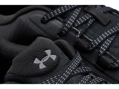 Under Armour Men's Charged Bandit Trail 3 Storm Proof, (001) Black/Castlerock/White, 9.5, US