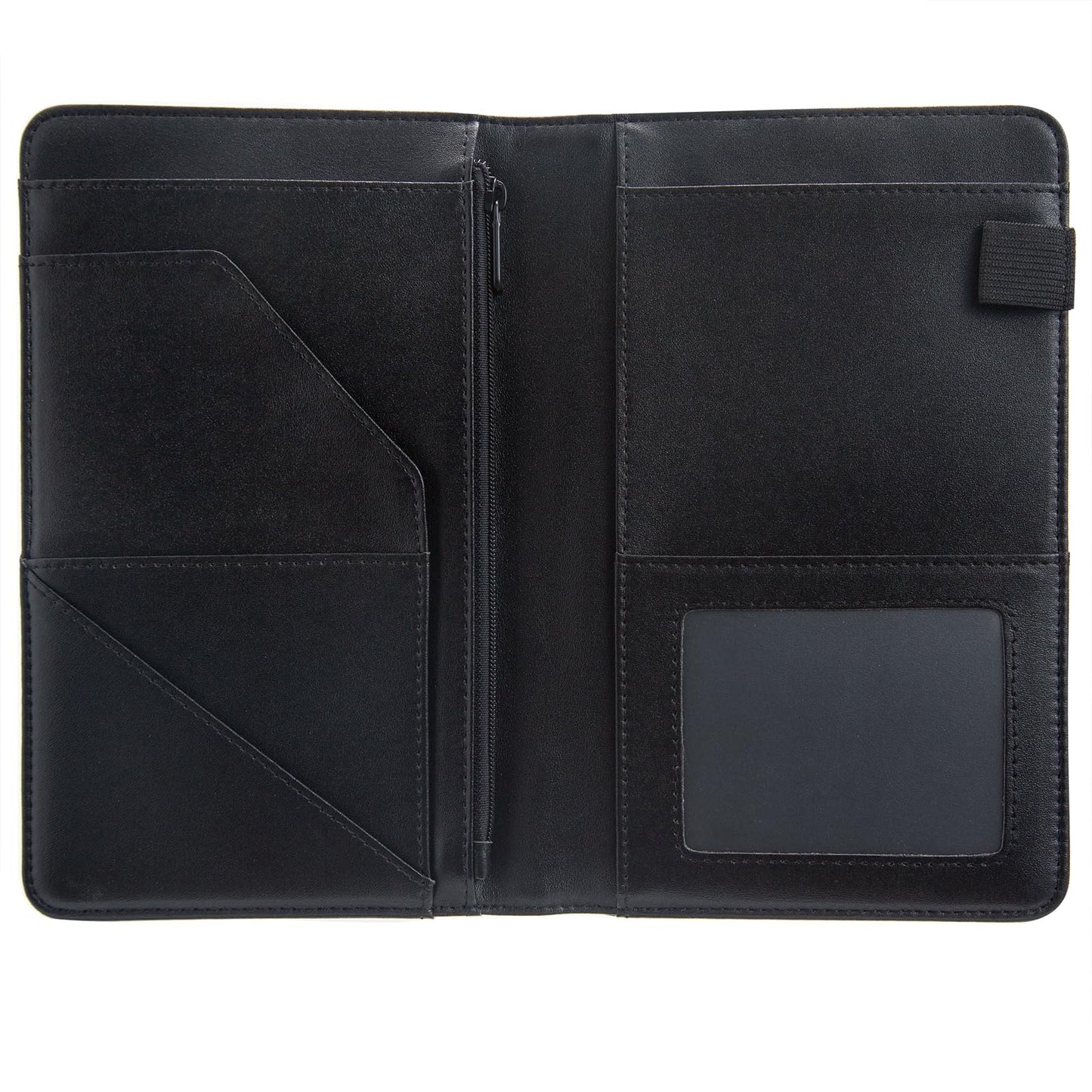 Server Books for Waitress,with Zipper Pocket Waitress Book Leather Booklet Waiter Money Organizer Wallet,Restaurant Guest Cash Check Bill Receipt Holder,Fit Server Apron (Bald eagle)