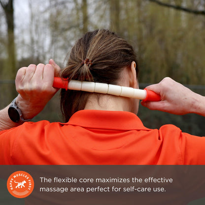 Tiger Tail The Stick - Bendy 15” Flexible Muscle Roller Stick for Myofascial Release & Trigger Points - Bendable Deep Tissue Massager for Legs, Back, Shoulders - Relieve Soreness & Improve Recovery