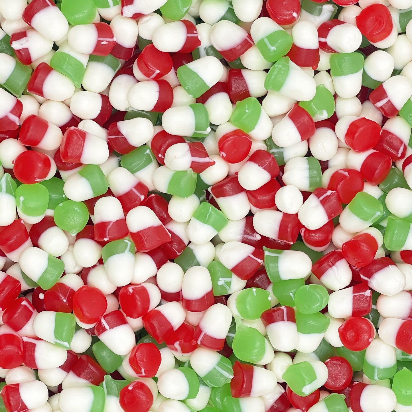 Fruidles Christmas JuJu Jelly Drops, Delicious Gummy Candy, Gluten-Free, Fun and Festive Holiday Snacking, Party Favor (1 Pound)