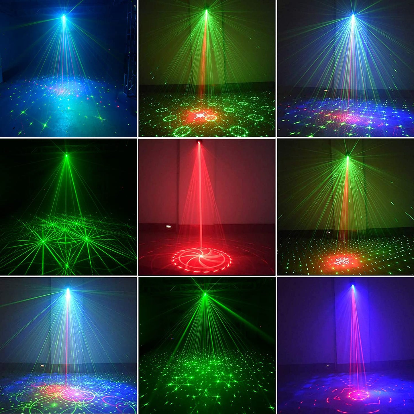 bubusan 2-in-1 Disco Ball Party Lights with Remote, Sound Activated LED Strobe Light for Parties, USB Powered DJ Disco Light Projector for Room Decor, Glow Party Supplies, Birthday, Christmas, Club