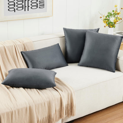 LANE LINEN Throw Pillow Insert - Pack of 2 16x16 Pillow Inserts for Decorative Pillow Covers, Throw Pillows Insert for Couch - White