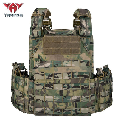 YAKEDA Quick Release Tactical Outdoor Vest for Adult (CP)