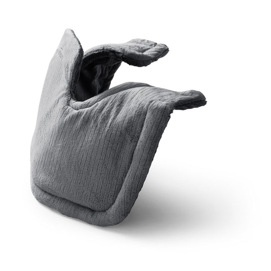 Sunbeam Contoured Heating Pad for Neck & Shoulder Pain Relief with Auto Shut Off Moist Heating Option 22 x 19 Grey