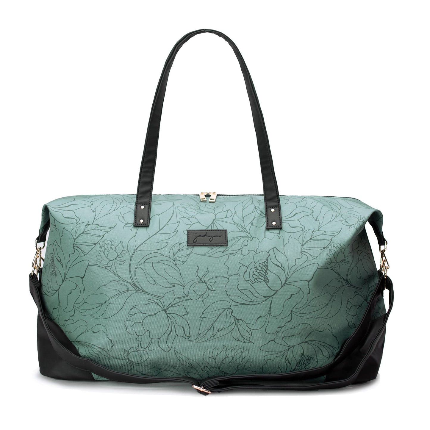 Jadyn Luna Women's Weekender Bag and Travel Duffel, Large 37 Liter Capacity (Sage Flora)