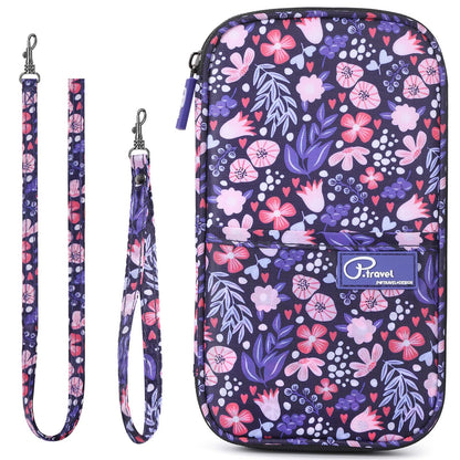 VanFn RFID Travel Passport Wallet, Family Passport Holder, Trip Document Organizer P.Travel Series