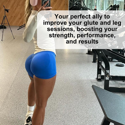 NuFit Squat & Hip Thrust Pad for Leg Day - Home Gym Barbell Pad for Squats & Lunges - Neck & Shoulder Support, Booty Work Secure and Stable - Dense padding for Comfy Glute Bridges, Smith Machine and Olympic Bar