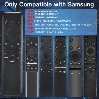 Voice Remote Replacement for Sony Smart TV Control:Comptible for 2019-2025 Sony Bravia OLED LED 4K 8K UHD,for Android Google TV with Shortcuts YouTube and Dinsey+ etc.