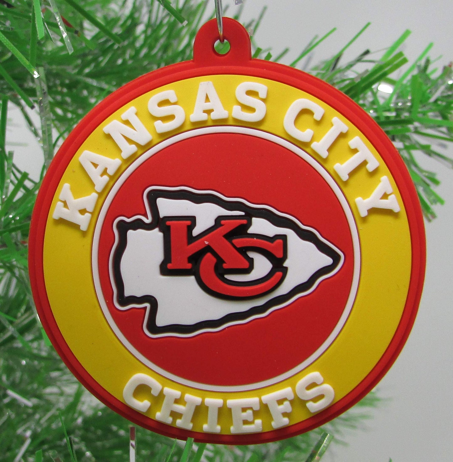 Arrowhead Patrick Mahomes Football Team 6 Piece Christmas Ornament Set (Unique Shatterproof Design)