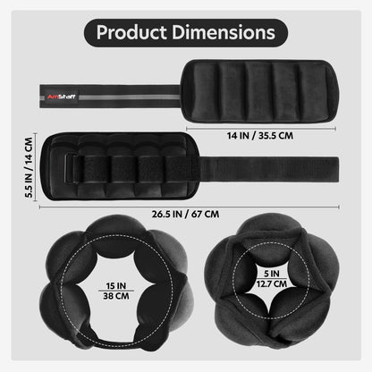 AmStaff Fitness Adjustable Ankle Weights 1 Pair 2 4 6 8 10 Lbs Leg Weight Straps for Strength Training, Walking, Jogging, Running, and Fitness Workouts – 1-5 lbs Each Ankle, 10 lbs Pair Set (Purple)