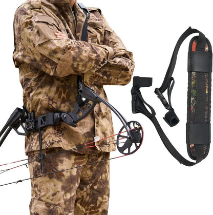 Compound Bow Sling - Archery Carry Bag with Shoulder Strap for Hunting | Durable Design