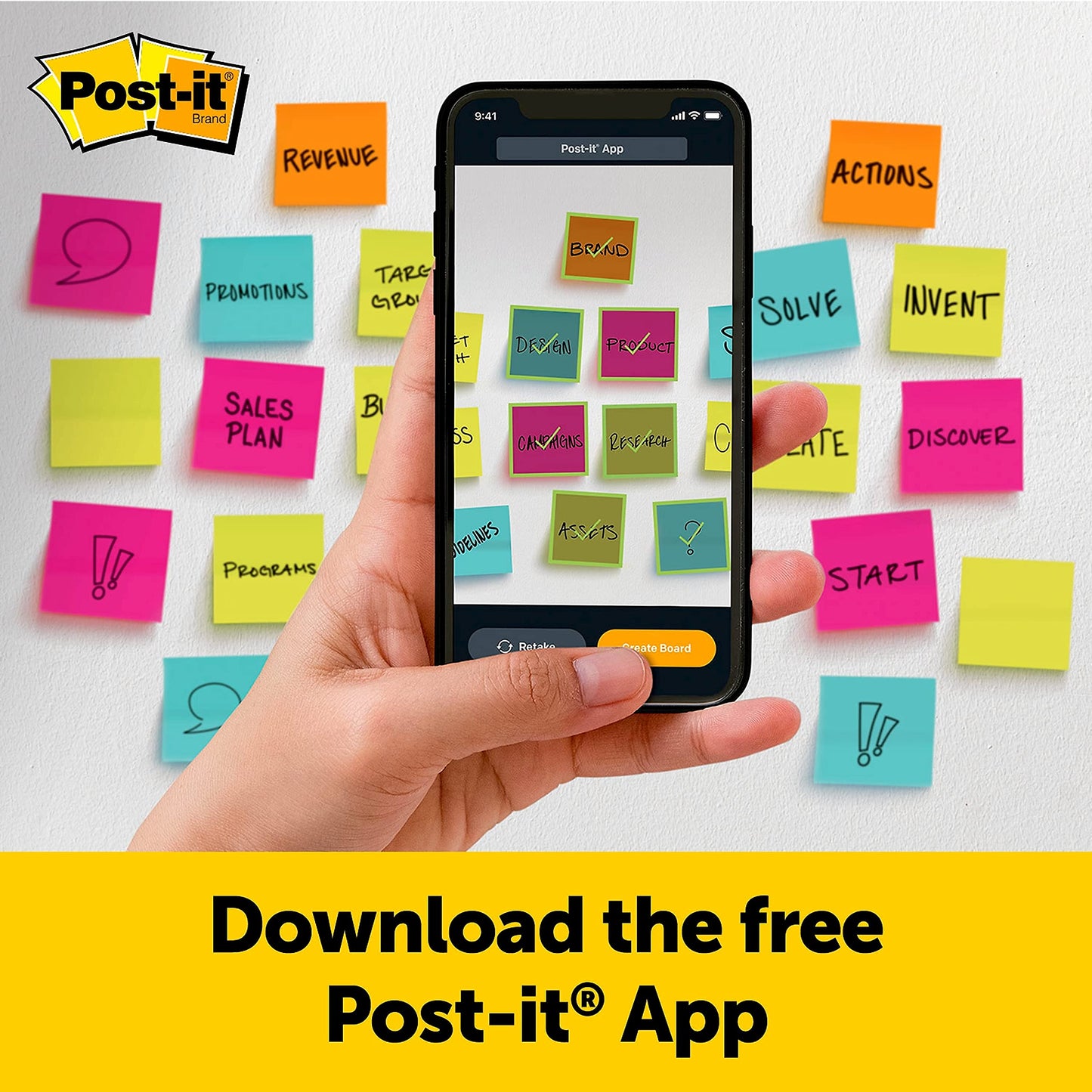 Post-it Super Sticky Wall Easel Pad, 25" x 30", 20 Sheets/Pad, 3 Pads/Pack (559VAD20 3PK)