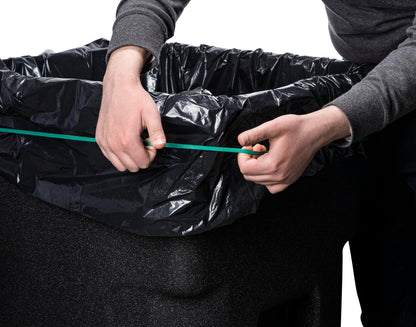 Rubber Bands for 95 Gallon Trash Cans – 6 Pack | Secure 95 Gallon Trash Bags | Heavy Duty, Durable, Stretchable, & Reusable for 95 Gal Garbage Cans