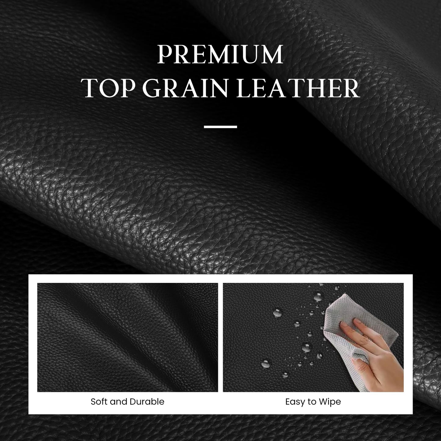 befen Genuine Leather Hobo Bags for Women, Soft Real Leather Women's Shoulder Bag Handbags, Leather Shoulder Hobo Purse Designer Bags with Adjustable Strap for Daily Work Travel Fall Fashion, Black